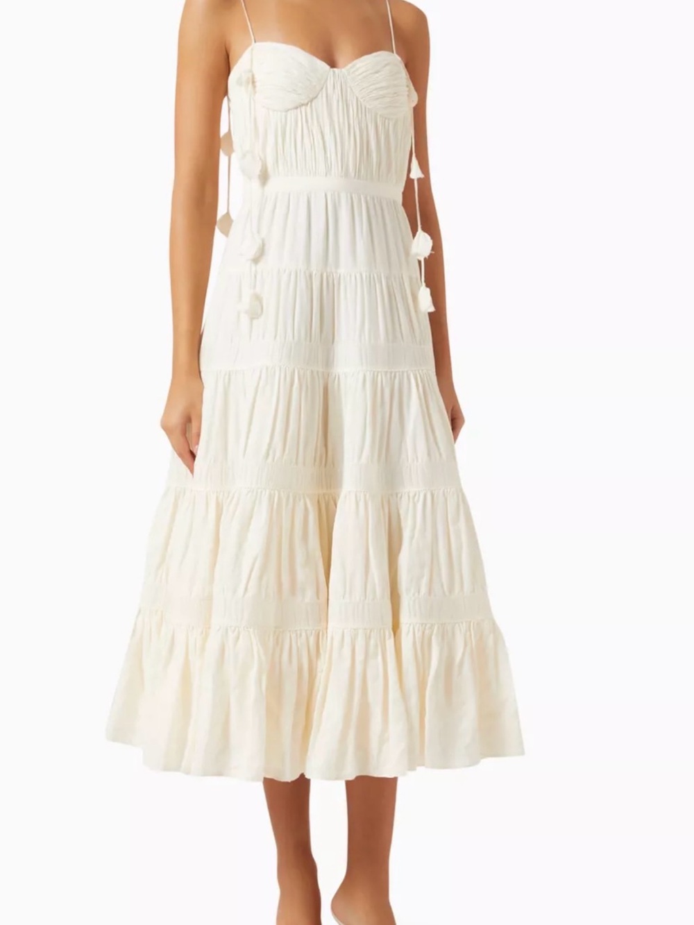 ALEXIS Gienna Dress in Alabaster, New with Tags